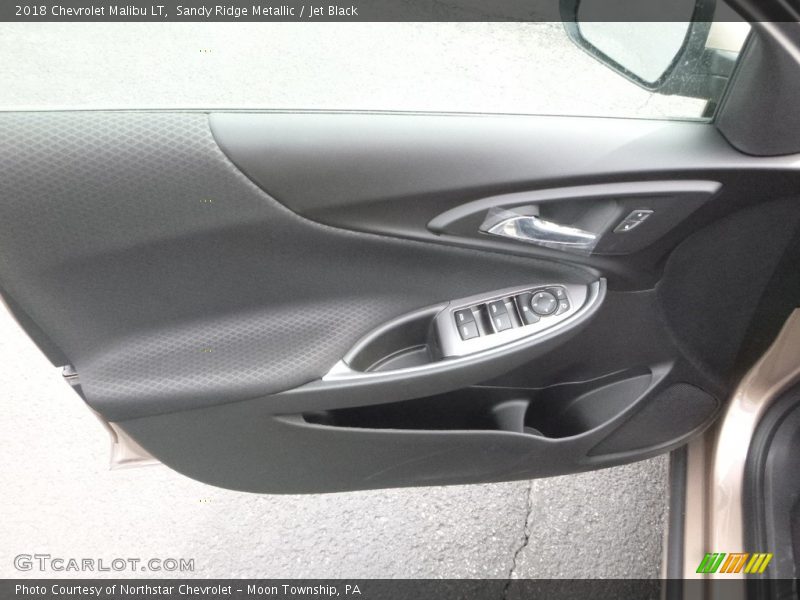 Sandy Ridge Metallic / Jet Black 2018 Chevrolet Malibu LT