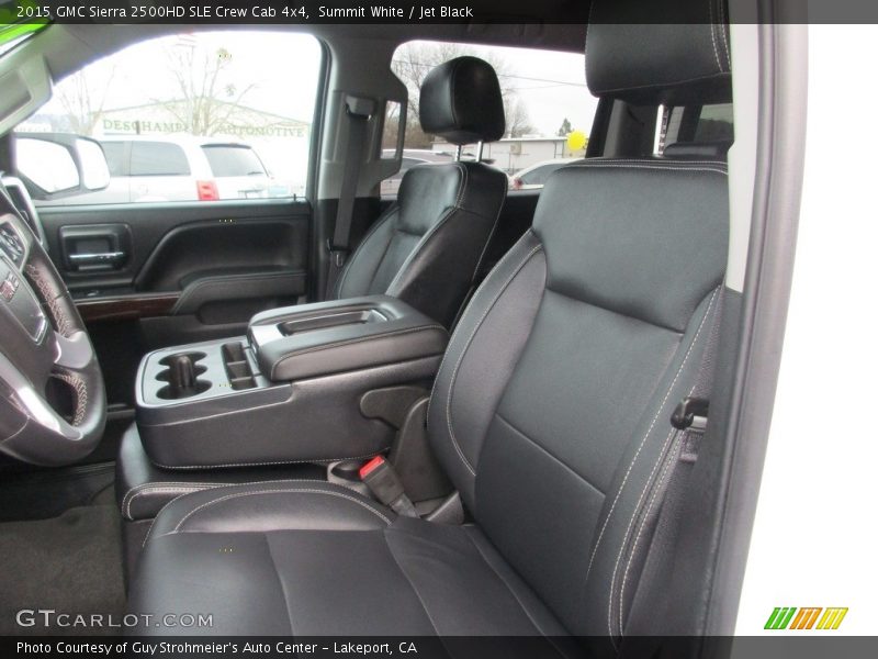 Summit White / Jet Black 2015 GMC Sierra 2500HD SLE Crew Cab 4x4