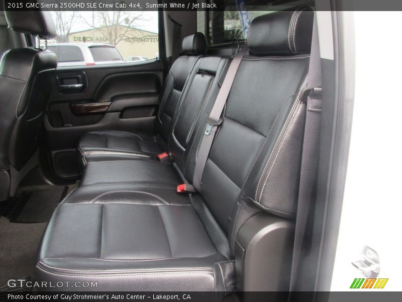 Summit White / Jet Black 2015 GMC Sierra 2500HD SLE Crew Cab 4x4