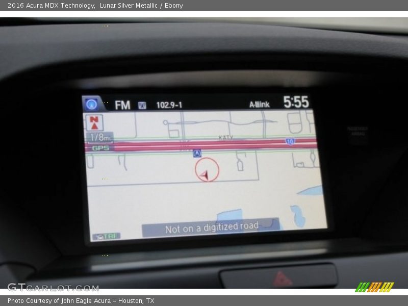 Lunar Silver Metallic / Ebony 2016 Acura MDX Technology