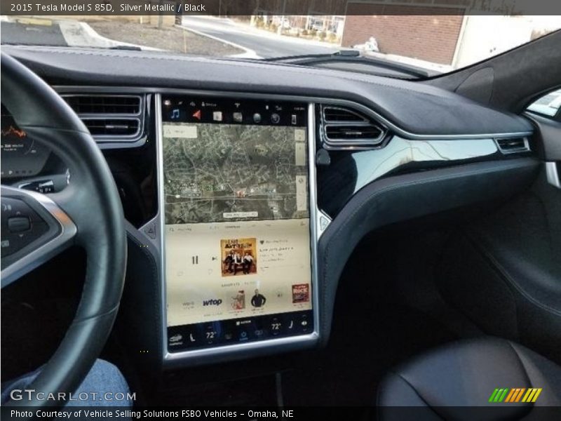 Navigation of 2015 Model S 85D