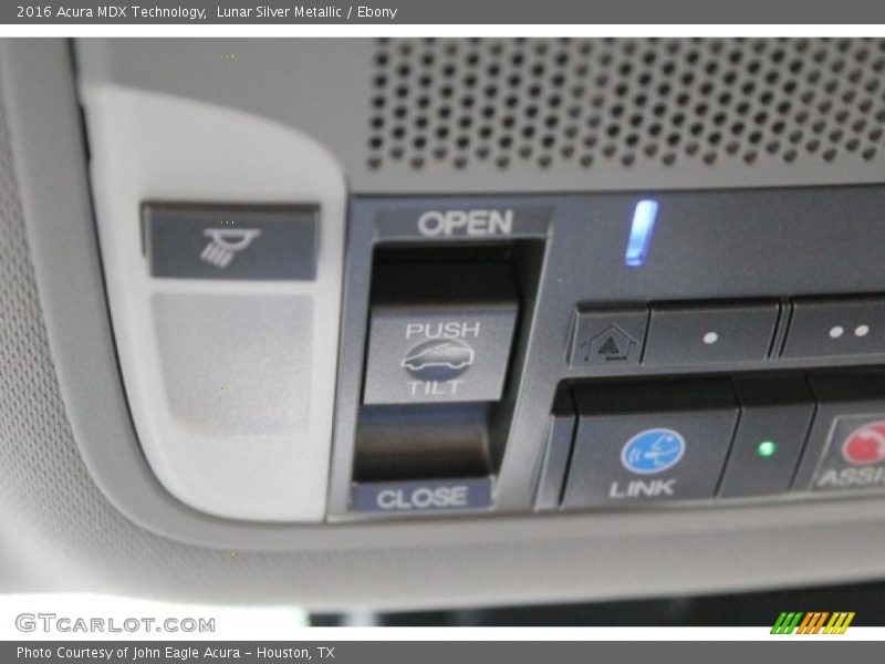 Lunar Silver Metallic / Ebony 2016 Acura MDX Technology
