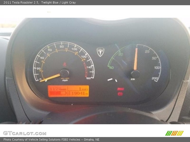  2011 Roadster 2.5 2.5 Gauges