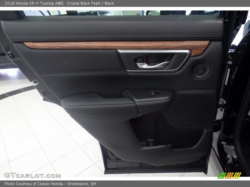 Crystal Black Pearl / Black 2018 Honda CR-V Touring AWD