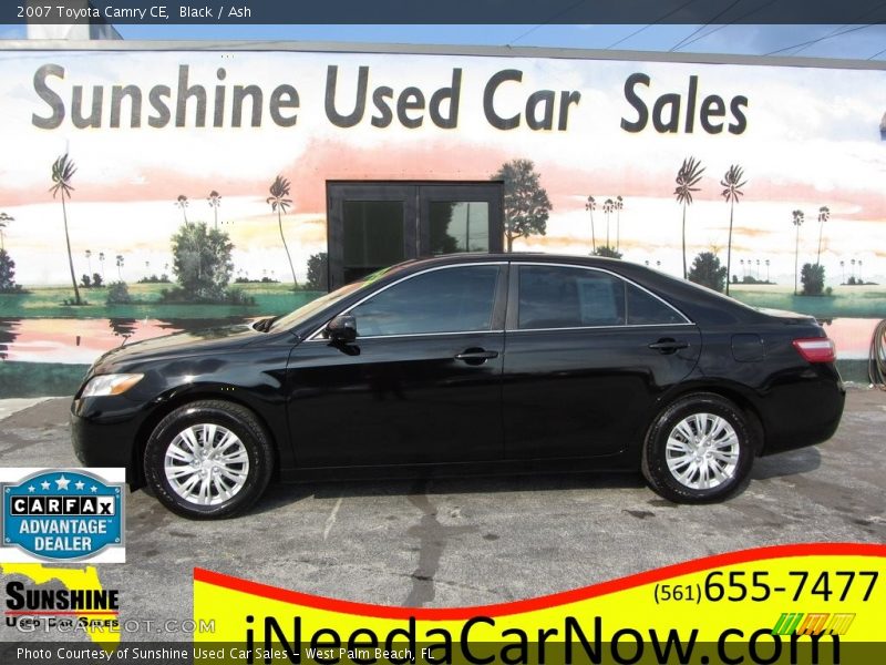 Black / Ash 2007 Toyota Camry CE
