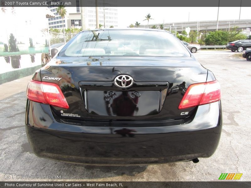 Black / Ash 2007 Toyota Camry CE