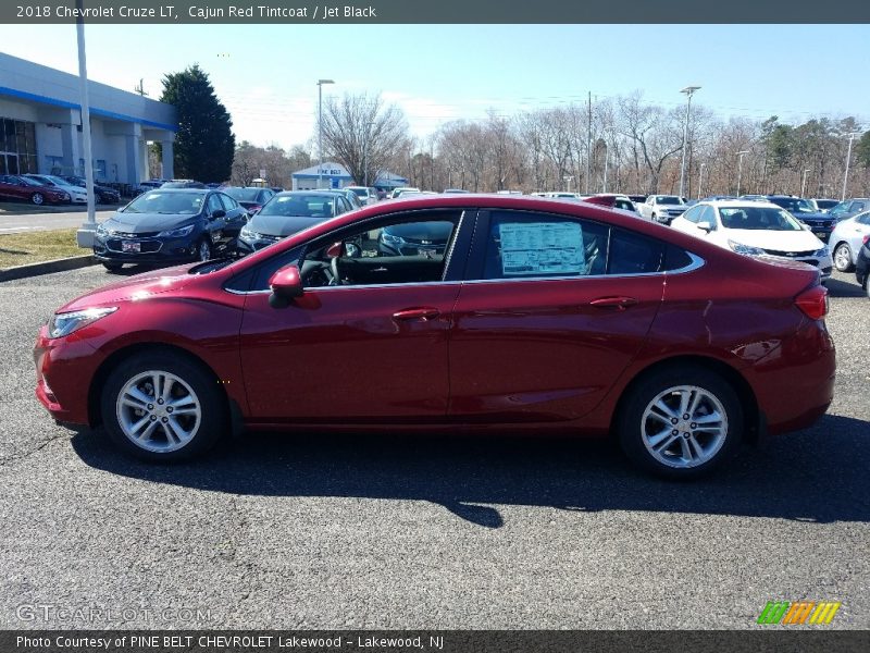 Cajun Red Tintcoat / Jet Black 2018 Chevrolet Cruze LT