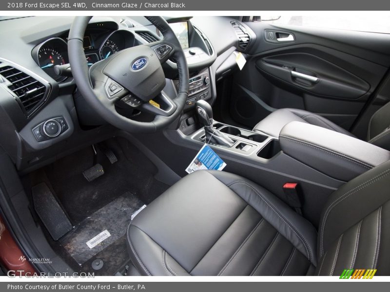 Cinnamon Glaze / Charcoal Black 2018 Ford Escape SEL 4WD