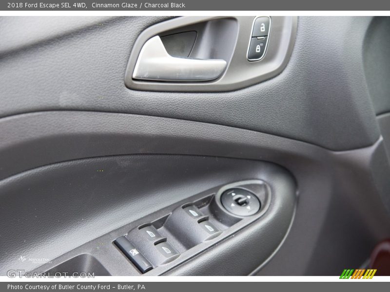 Cinnamon Glaze / Charcoal Black 2018 Ford Escape SEL 4WD