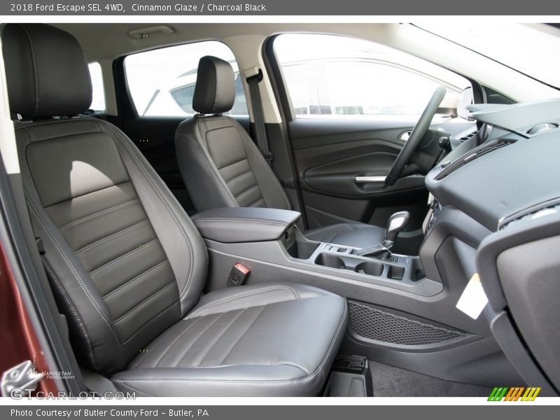 Cinnamon Glaze / Charcoal Black 2018 Ford Escape SEL 4WD