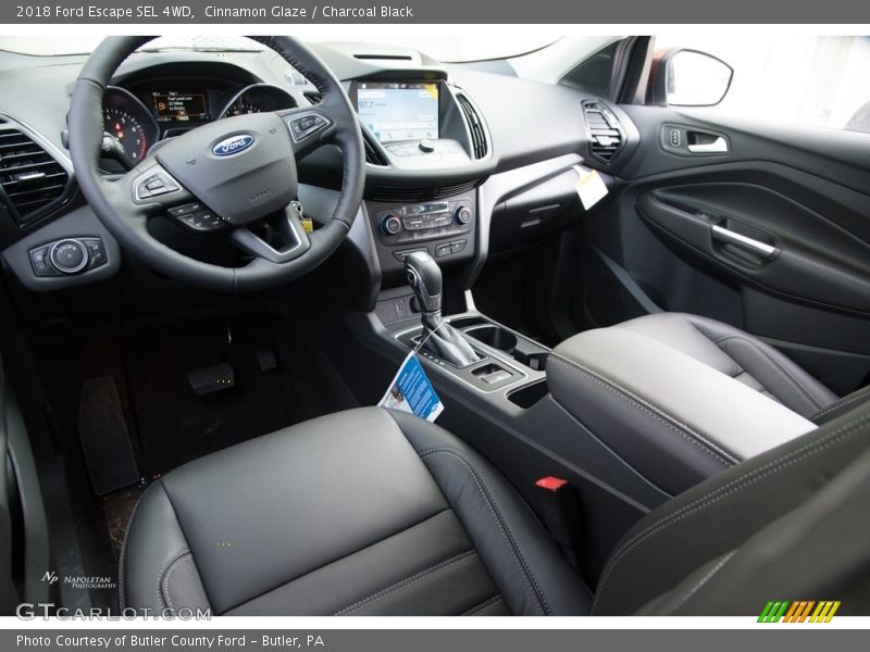 Cinnamon Glaze / Charcoal Black 2018 Ford Escape SEL 4WD