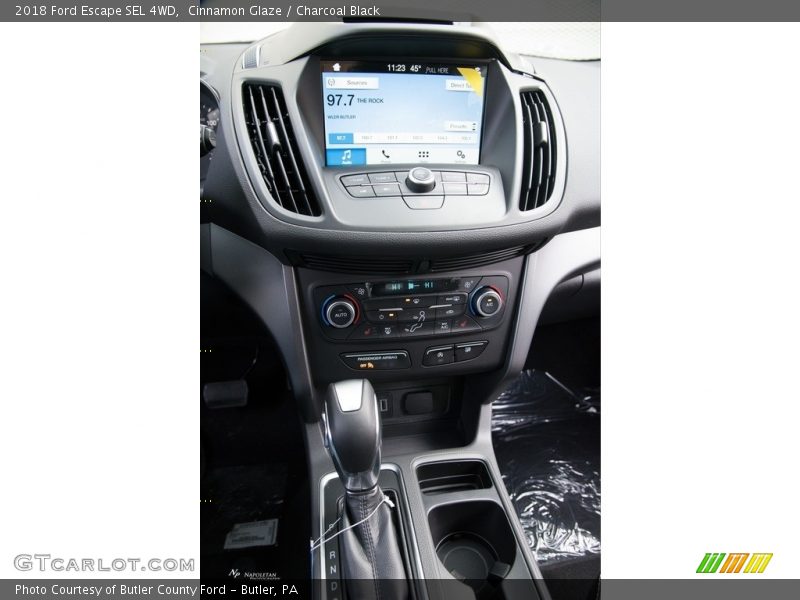 Cinnamon Glaze / Charcoal Black 2018 Ford Escape SEL 4WD