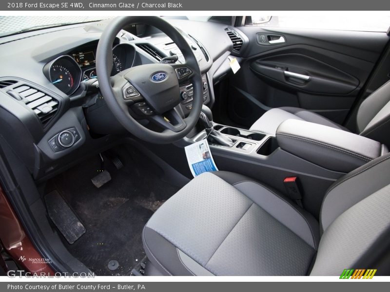Cinnamon Glaze / Charcoal Black 2018 Ford Escape SE 4WD