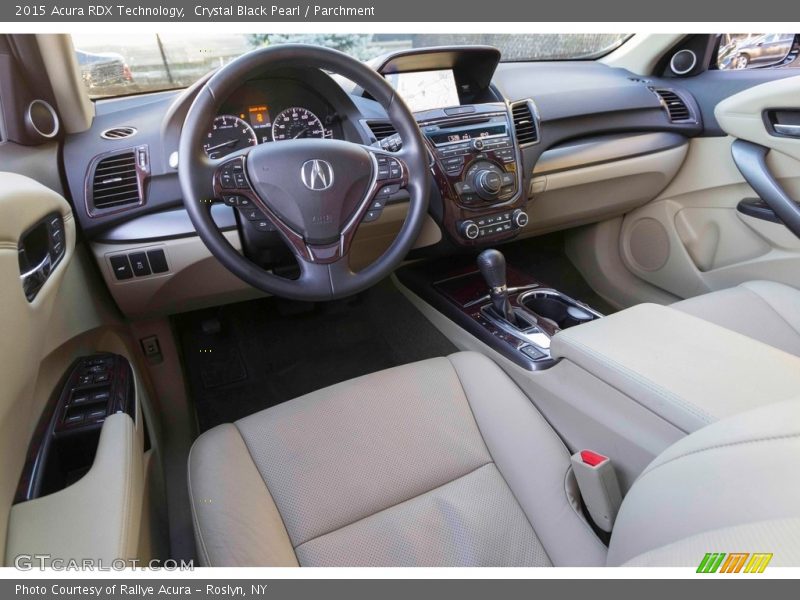 Crystal Black Pearl / Parchment 2015 Acura RDX Technology