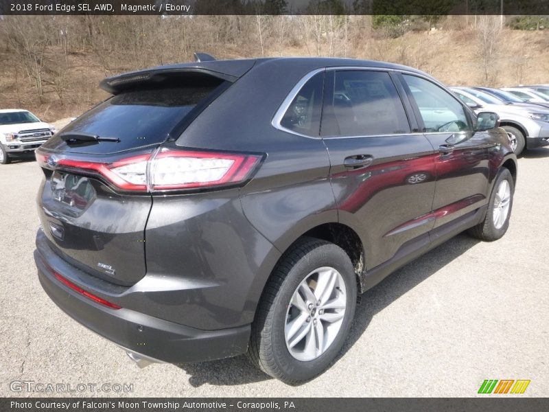 Magnetic / Ebony 2018 Ford Edge SEL AWD