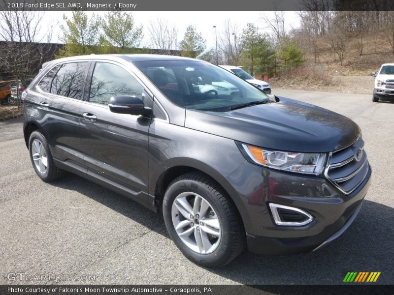 Magnetic / Ebony 2018 Ford Edge SEL AWD