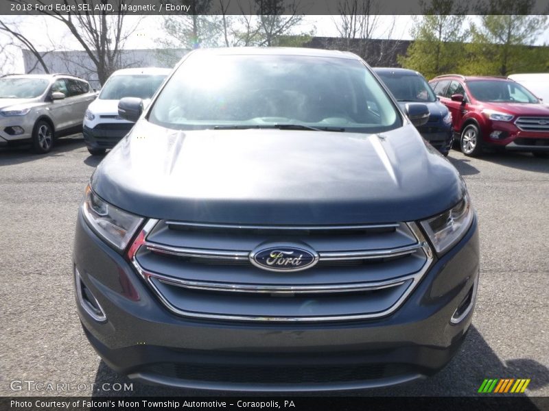 Magnetic / Ebony 2018 Ford Edge SEL AWD