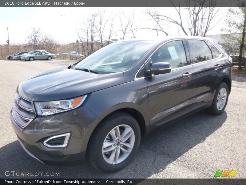 Magnetic / Ebony 2018 Ford Edge SEL AWD
