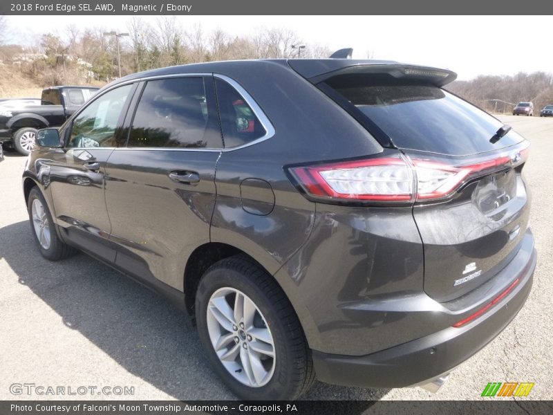 Magnetic / Ebony 2018 Ford Edge SEL AWD