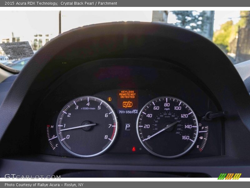 Crystal Black Pearl / Parchment 2015 Acura RDX Technology