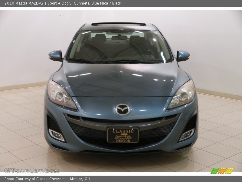 Gunmetal Blue Mica / Black 2010 Mazda MAZDA3 s Sport 4 Door