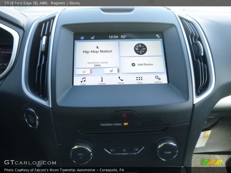 Magnetic / Ebony 2018 Ford Edge SEL AWD