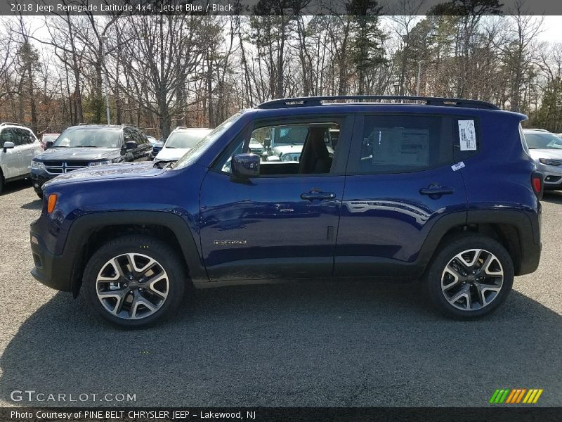 Jetset Blue / Black 2018 Jeep Renegade Latitude 4x4