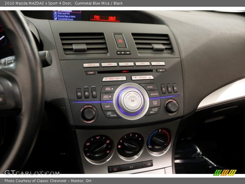 Gunmetal Blue Mica / Black 2010 Mazda MAZDA3 s Sport 4 Door