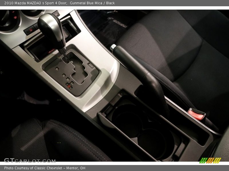 Gunmetal Blue Mica / Black 2010 Mazda MAZDA3 s Sport 4 Door