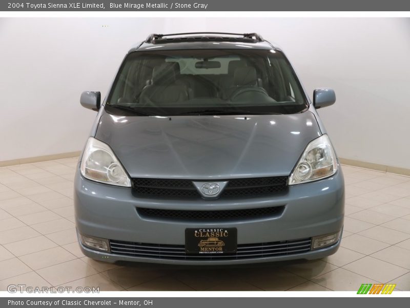 Blue Mirage Metallic / Stone Gray 2004 Toyota Sienna XLE Limited