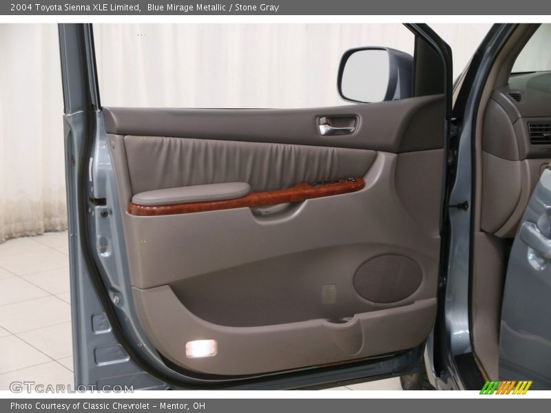 Blue Mirage Metallic / Stone Gray 2004 Toyota Sienna XLE Limited