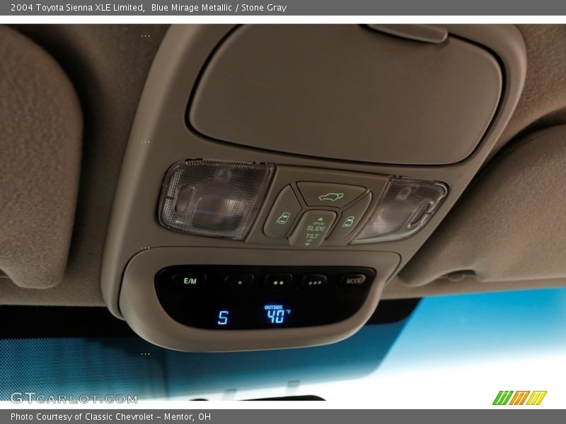 Blue Mirage Metallic / Stone Gray 2004 Toyota Sienna XLE Limited