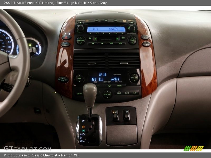 Blue Mirage Metallic / Stone Gray 2004 Toyota Sienna XLE Limited