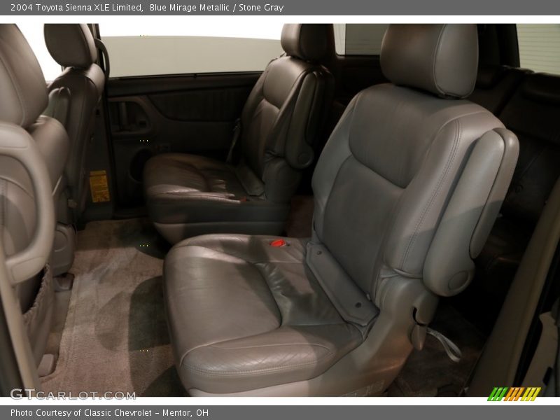 Blue Mirage Metallic / Stone Gray 2004 Toyota Sienna XLE Limited