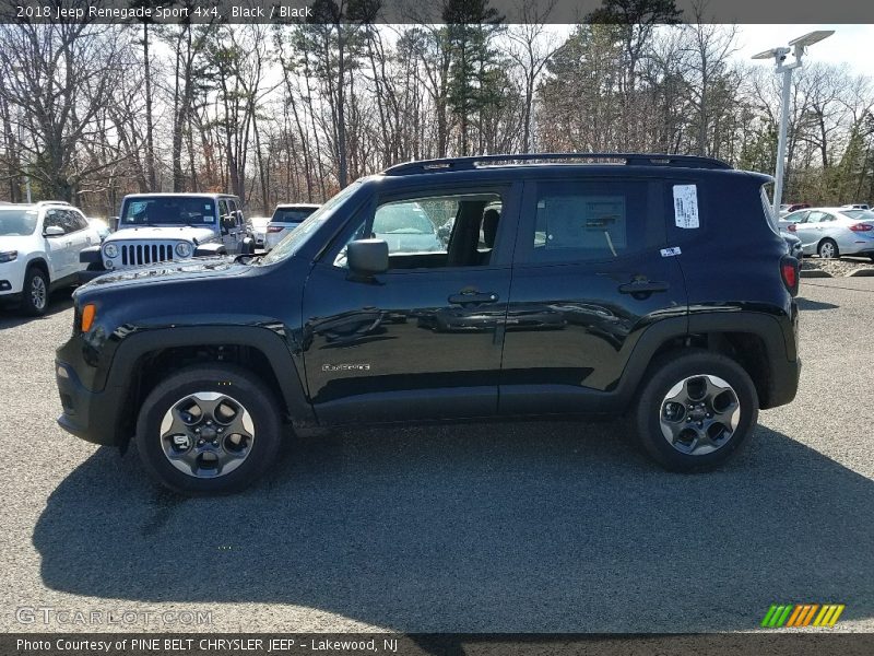 Black / Black 2018 Jeep Renegade Sport 4x4