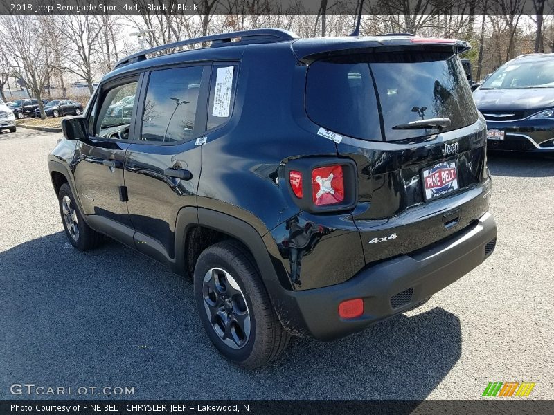 Black / Black 2018 Jeep Renegade Sport 4x4