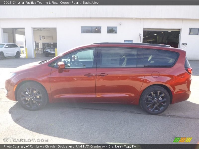 Copper Pearl / Black/Alloy 2018 Chrysler Pacifica Touring L Plus