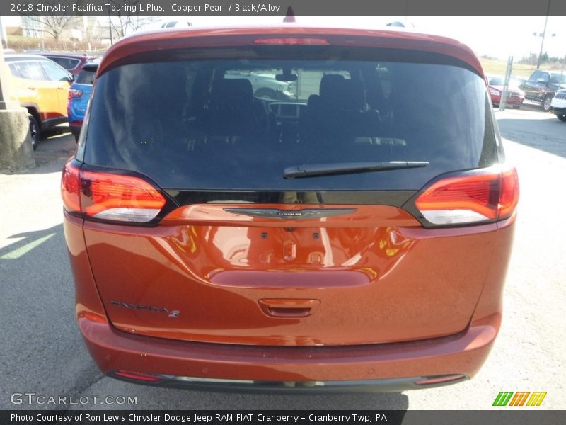 Copper Pearl / Black/Alloy 2018 Chrysler Pacifica Touring L Plus