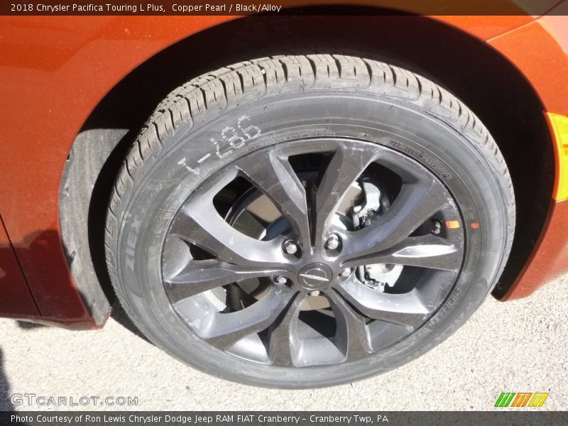 Copper Pearl / Black/Alloy 2018 Chrysler Pacifica Touring L Plus