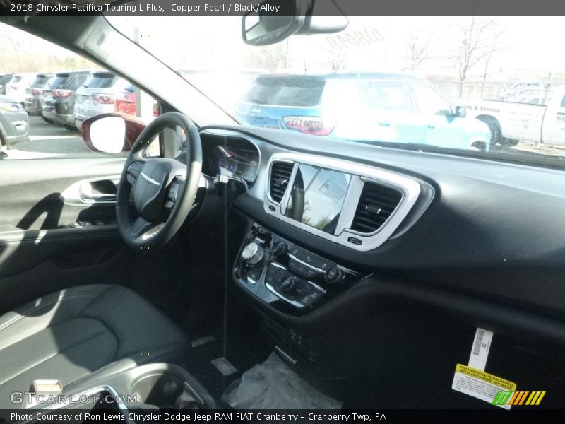 Copper Pearl / Black/Alloy 2018 Chrysler Pacifica Touring L Plus