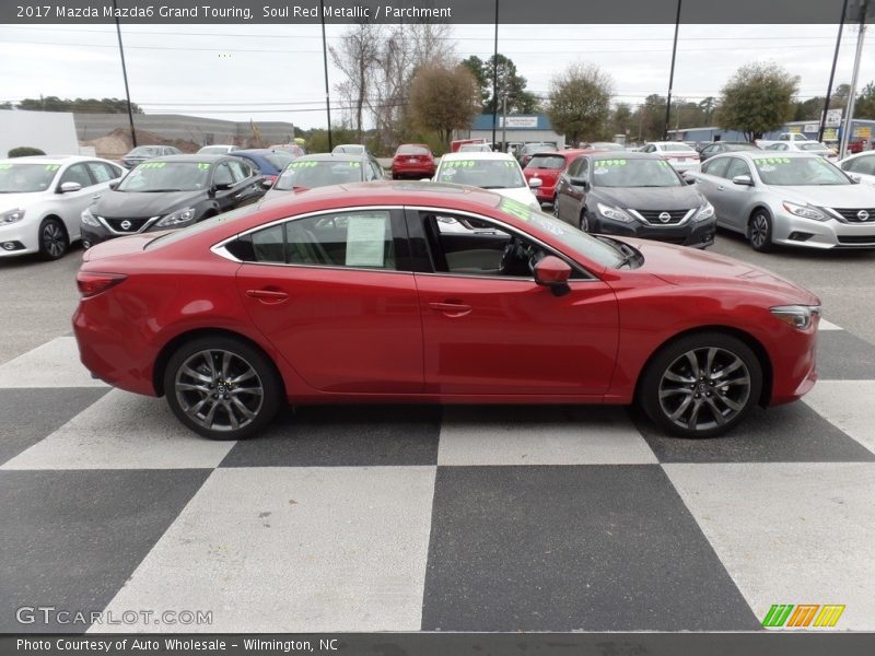 Soul Red Metallic / Parchment 2017 Mazda Mazda6 Grand Touring