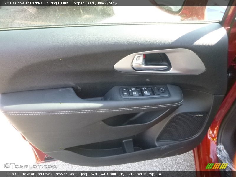 Copper Pearl / Black/Alloy 2018 Chrysler Pacifica Touring L Plus