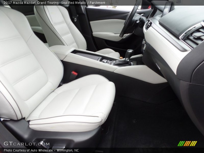Soul Red Metallic / Parchment 2017 Mazda Mazda6 Grand Touring