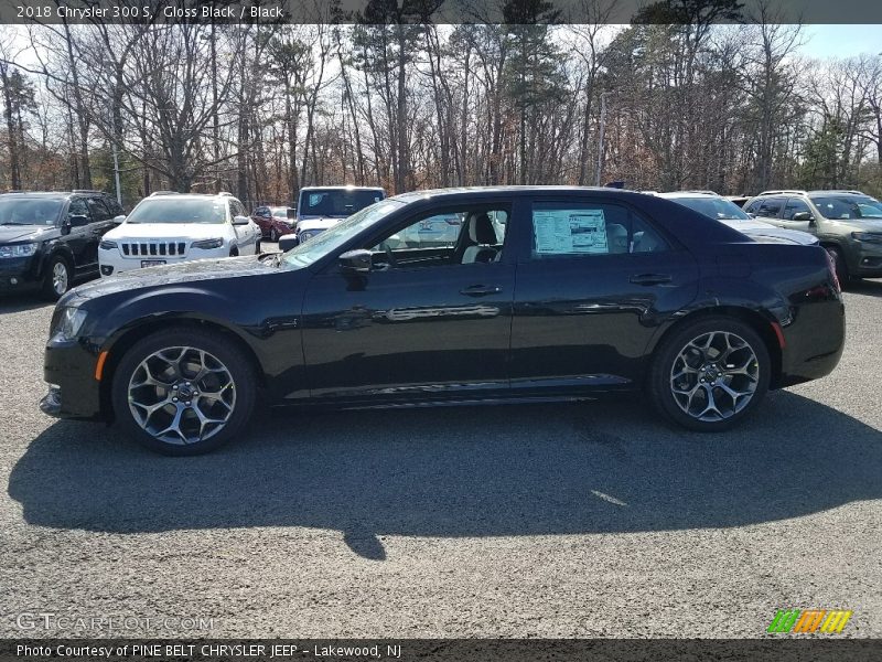 Gloss Black / Black 2018 Chrysler 300 S