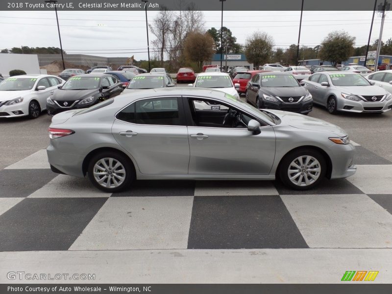 Celestial Silver Metallic / Ash 2018 Toyota Camry LE