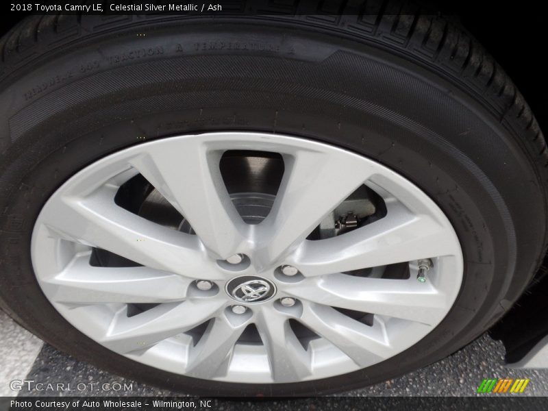 Celestial Silver Metallic / Ash 2018 Toyota Camry LE