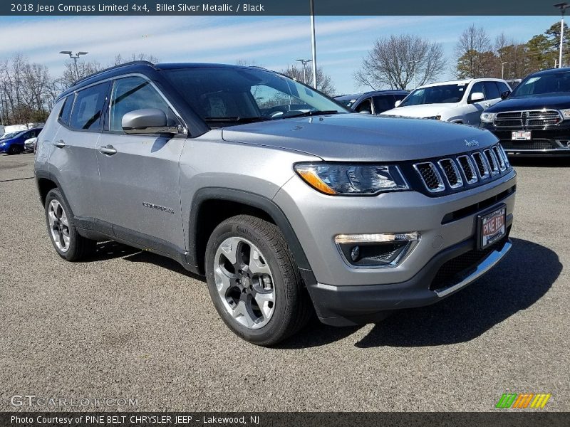 Billet Silver Metallic / Black 2018 Jeep Compass Limited 4x4