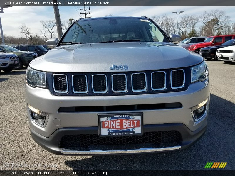 Billet Silver Metallic / Black 2018 Jeep Compass Limited 4x4