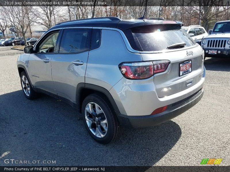 Billet Silver Metallic / Black 2018 Jeep Compass Limited 4x4