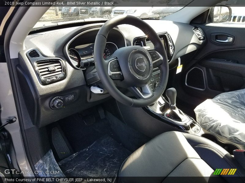 Billet Silver Metallic / Black 2018 Jeep Compass Limited 4x4